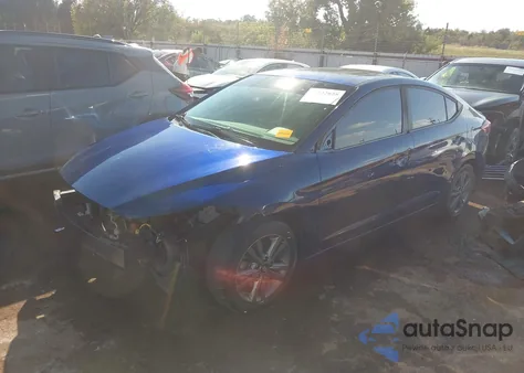 2018 Hyundai Elantra Value Edition из США, поврежденный, VIN 5NPD84LF0JH287717